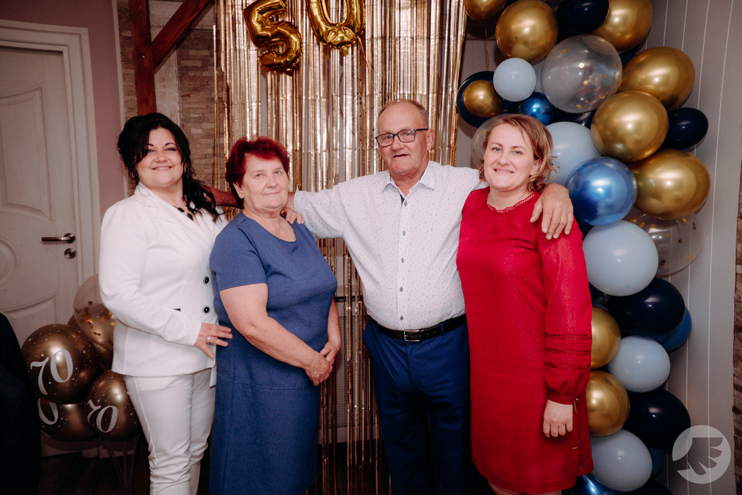 50-lecie ślubu Danuty i Ireneusza